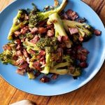 Salad ức vịt súp lơ xanh đơn giản, chống ngán