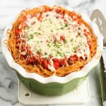 Spaghetti hình bánh pie cho ngày cuối tuần thêm vui