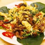 Thơm ngon lạ miệng món ếch xào măng chua cay