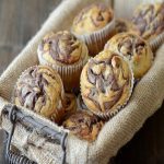 Bánh muffin chuối nutella thơm ngon, ăn vô là ghiền