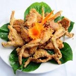 Tuyệt chiêu cho cách nấu thịt ếch ngon cùng món ếch chiên nước mắm