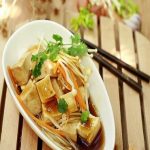 Đậu hũ Nhật sốt nấm kim châm ngon và lành cho cả gia đình