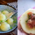 Khoai tây cắt ra nấu canh xưa rồi, đem viên tròn thế này rồi chế biến mới sang