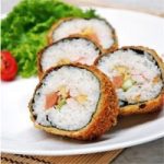 Lạ miệng với cách làm cơm cuộn chiên xù