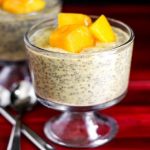 Cách làm bánh pudding xoài hạt é biến tấu thật lạ