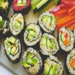 Sushi chay thanh đạm và tốt cho sức khỏe