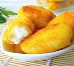 Bánh sữa tươi chiên thơm ngon, giòn tan
