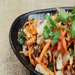 Gỏi củ kiệu tôm khô ngon ngon hấp dẫn trong dịp tết cổ truyền