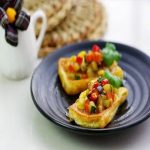 Đậu hũ chiên sốt ngũ sắc- Thanh đạm và bổ dưỡng cho gia đình đổi gió