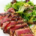 Cá ngừ tẩm mè áp chảo giàu dinh dưỡng cho cả gia đình