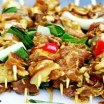CÁCH LÀM THỊT XIÊN NƯỚNG RAU CỦ THƠM NGON ĐẸP MẮT