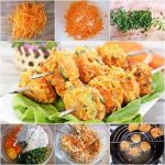 Cách làm bánh cà rốt chiên mới lạ hấp dẫn