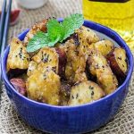 Cách làm sườn chiên khoai lang mới lạ thơm ngon