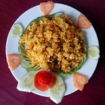 Cơm chiên chay ngon – món ngon ngày Rằm