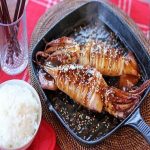Mực nhồi cơm sốt Teriyaki nóng hổi ngon miệng cho bữa tối