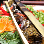 Ếch nướng ống tre – khám phá hương vị độc đáo khó cưỡng