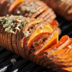 Cách làm khoai lang hasselback của thuỵ điển