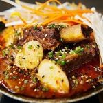 Canh khoai tây kim chi hàn quốc thơm nồng, hấp dẫn