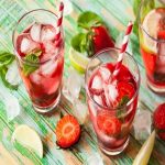 Cách làm mojito dâu thơm mát cho ngày nắng nóng