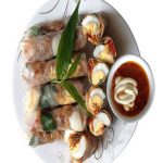 Ăn ngon liền miệng với cách làm bánh tráng cuốn trứng cút tại nhà