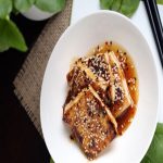 Đậu hũ sốt chua ngọt tẩm mè món chay mới ngon miệng cho gia đình