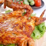 Ngày cuối tuần tận hưởng món gà nướng than