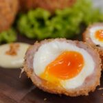Cách làm thịt bọc trứng lòng đào giòn rụm ngon ngất ngây