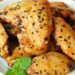 Cách chế biến cánh gà nướng vừng đen đơn giản hấp dẫn