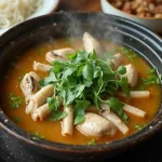 Cách nấu lẩu gà lá é thơm the, ấm bụng ngày se lạnh